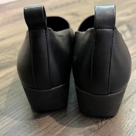 Aerosoles Womens Black Wedge Heel Slip On Shoes‎ Size 9 - Picture 7 of 8